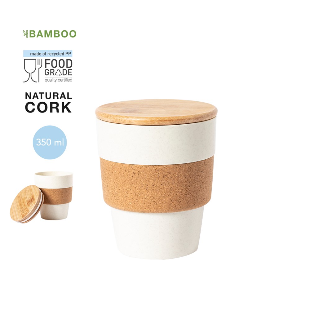 Bamboe Koffiebeker Fredy 350 ml