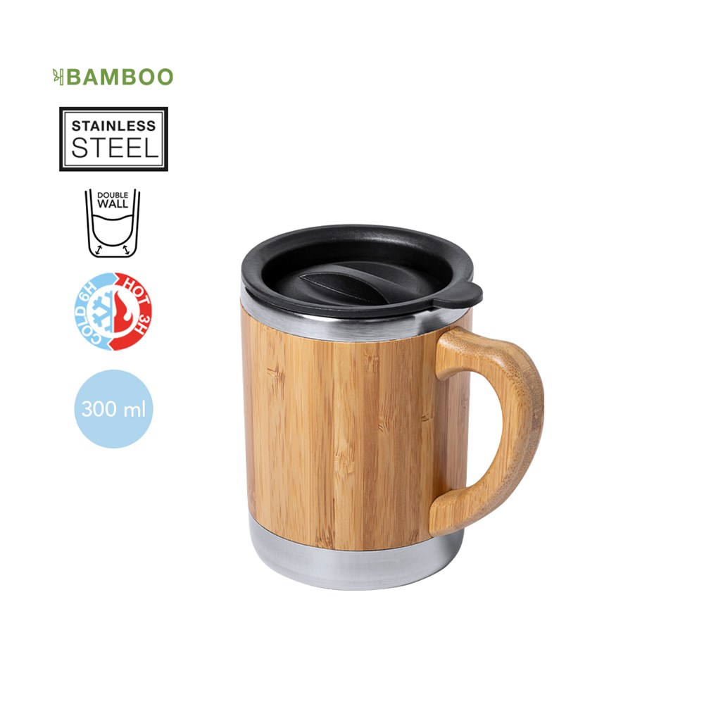 Bamboe Koffiebeker Vanatin 300 ml