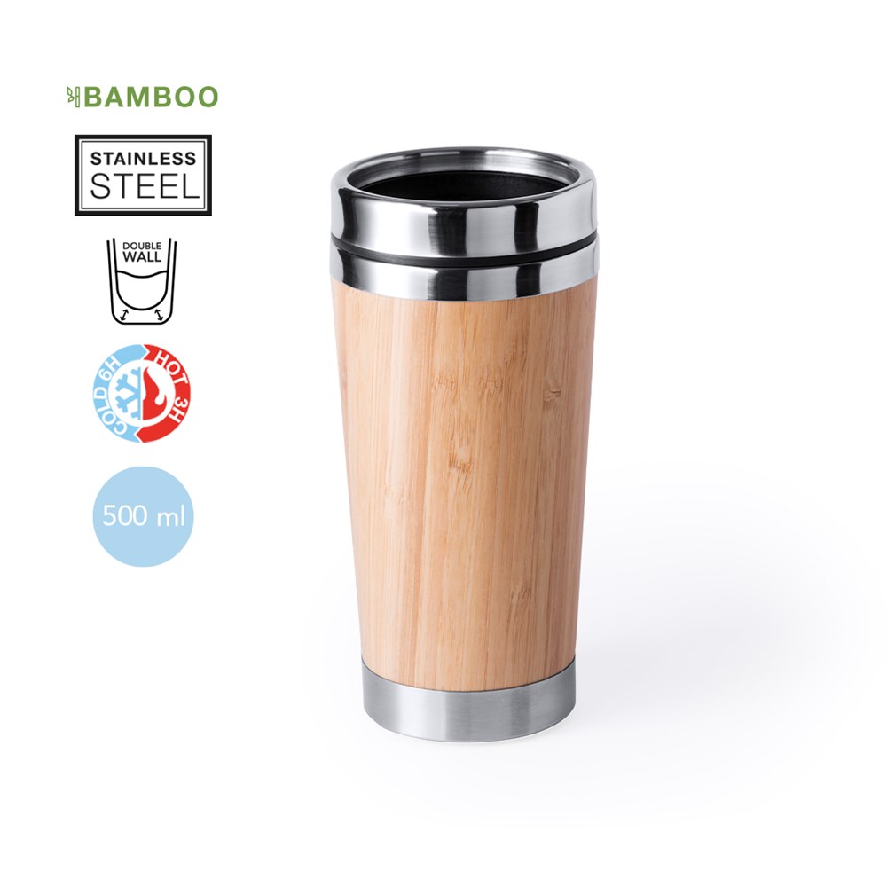 Bamboe Reisbeker Ariston 500 ml
