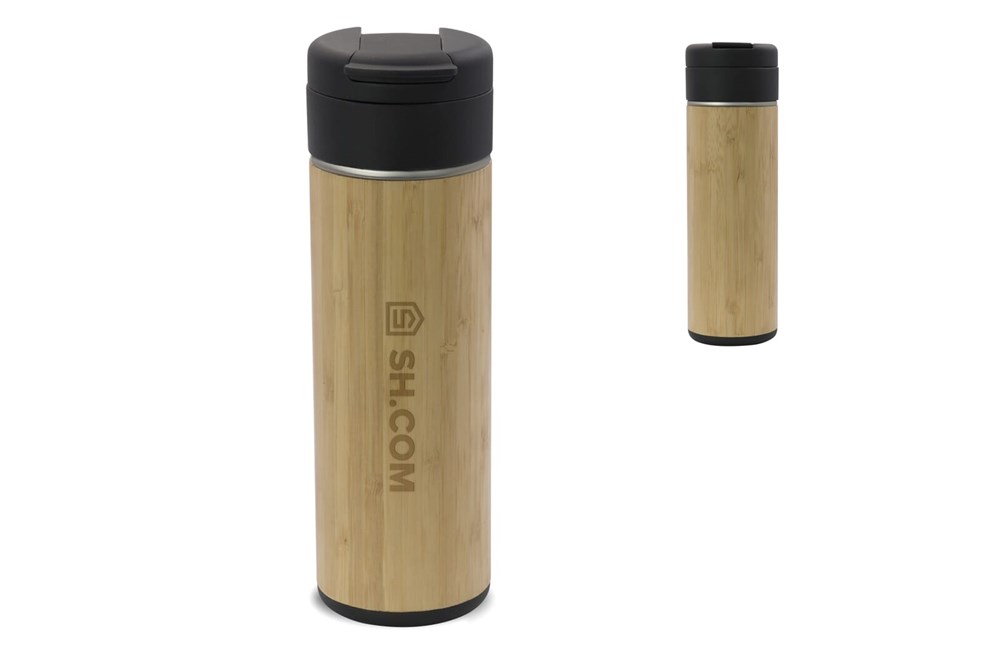 Bamboe Reisbeker Flow 400 ml
