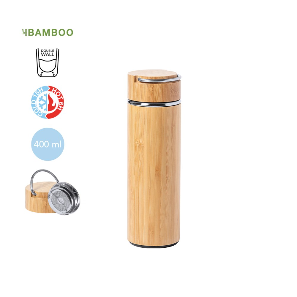 Bamboe Thermosfles Bridget 400 ml