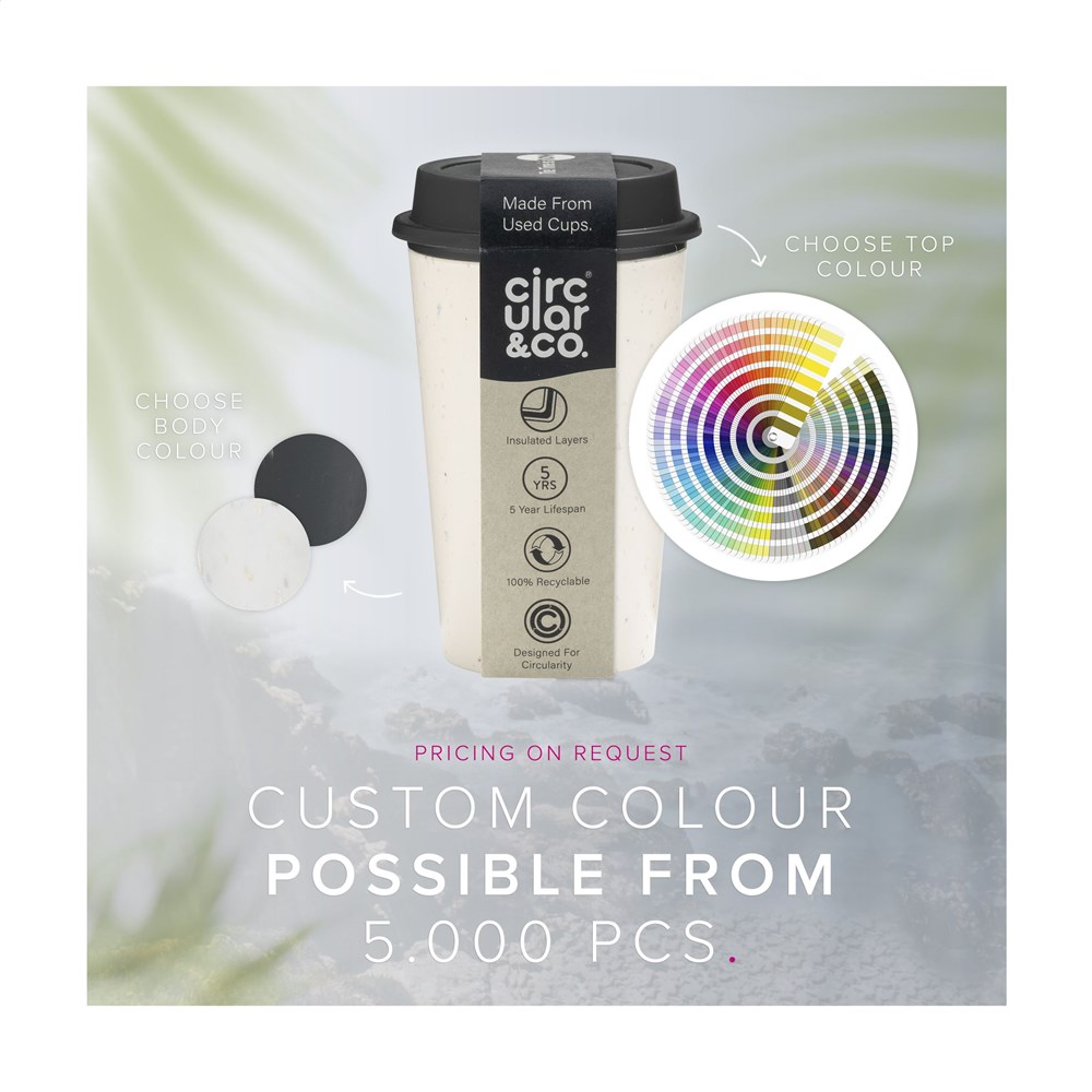 Circular&Co Gerecyclede Koffiebeker 340 ml