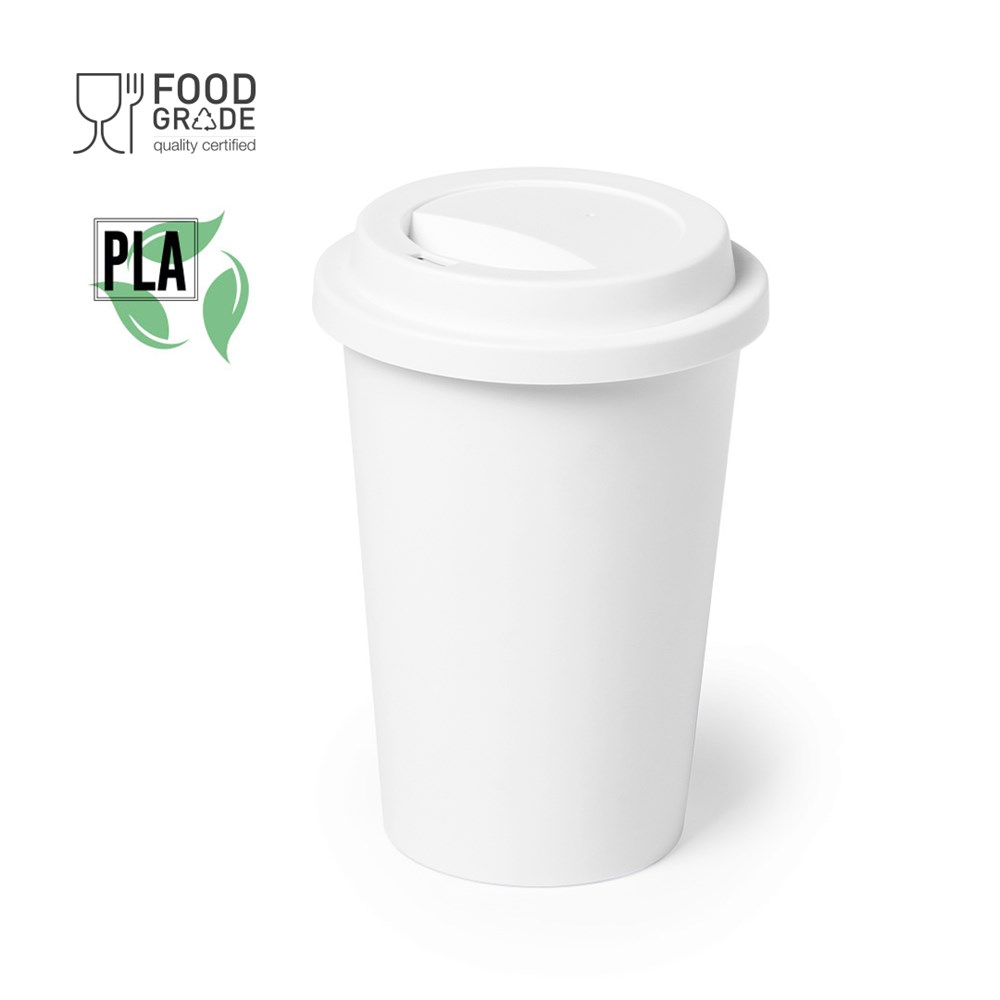 Eco Koffiebeker Composteerbaar PLA 450 ml