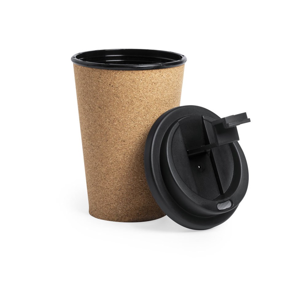 Eco Koffiebeker Natuurkurk 350 ml