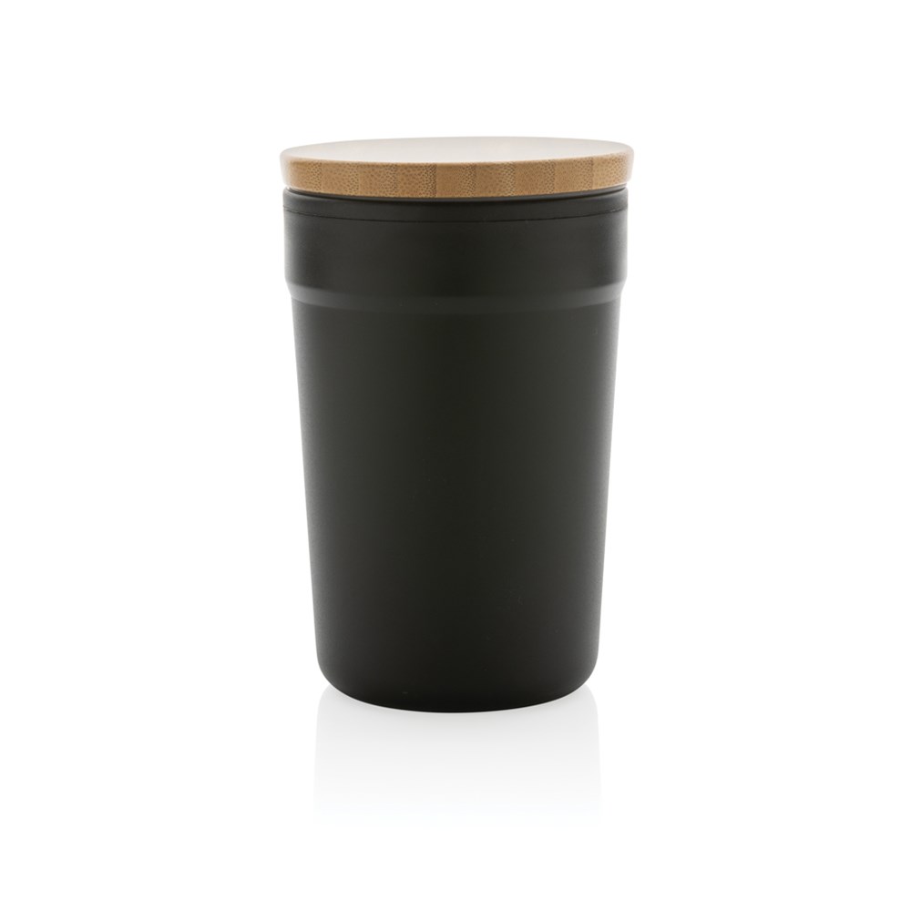 Eco Reisbeker Bamboe Deksel 300 ml