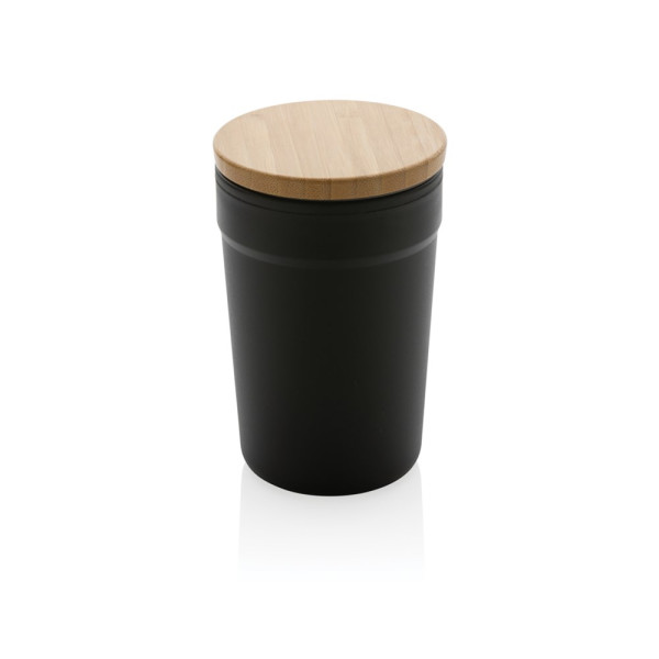 Eco Reisbeker Bamboe Deksel 300 ml