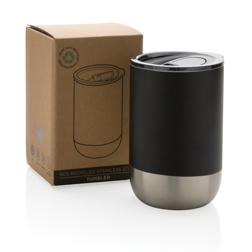 Eco Reisbeker Gerecycled RVS 360 ml