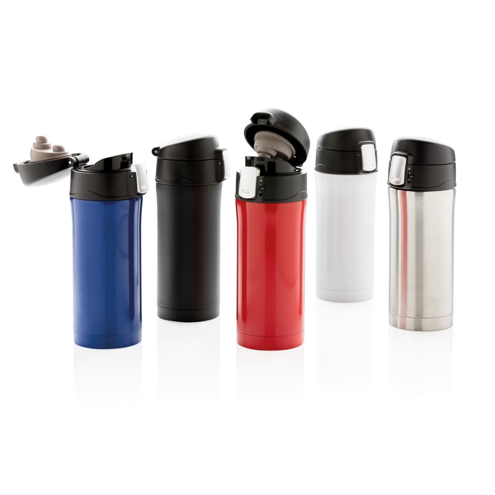 Eco Reisbeker Gerecycled RVS Easy Lock 300 ml