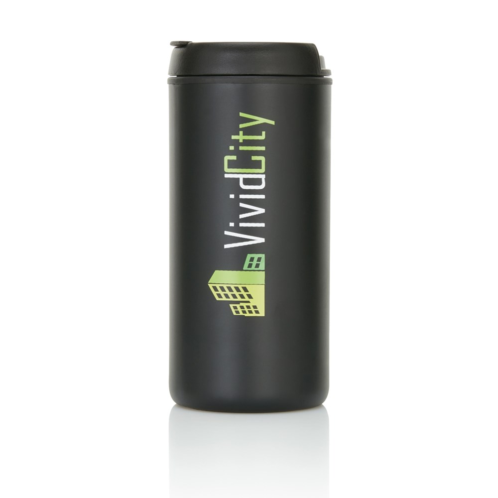 Eco Reisbeker Gerecycled RVS Metro 300 ml