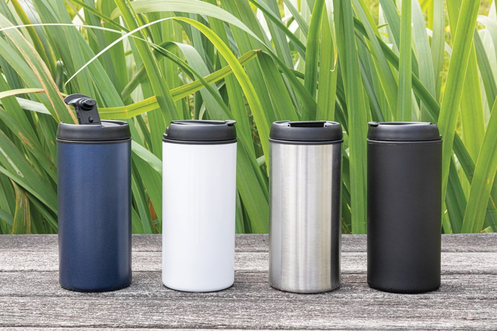 Eco Reisbeker Gerecycled RVS Metro 300 ml