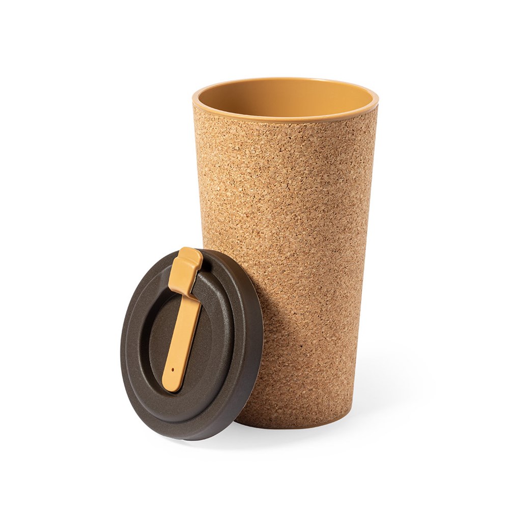 Eco Reisbeker Natuurkurk 500 ml