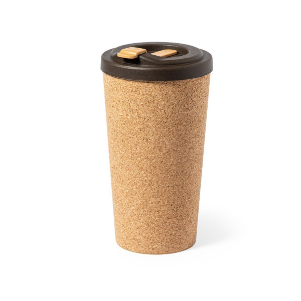Eco Reisbeker Natuurkurk 500 ml