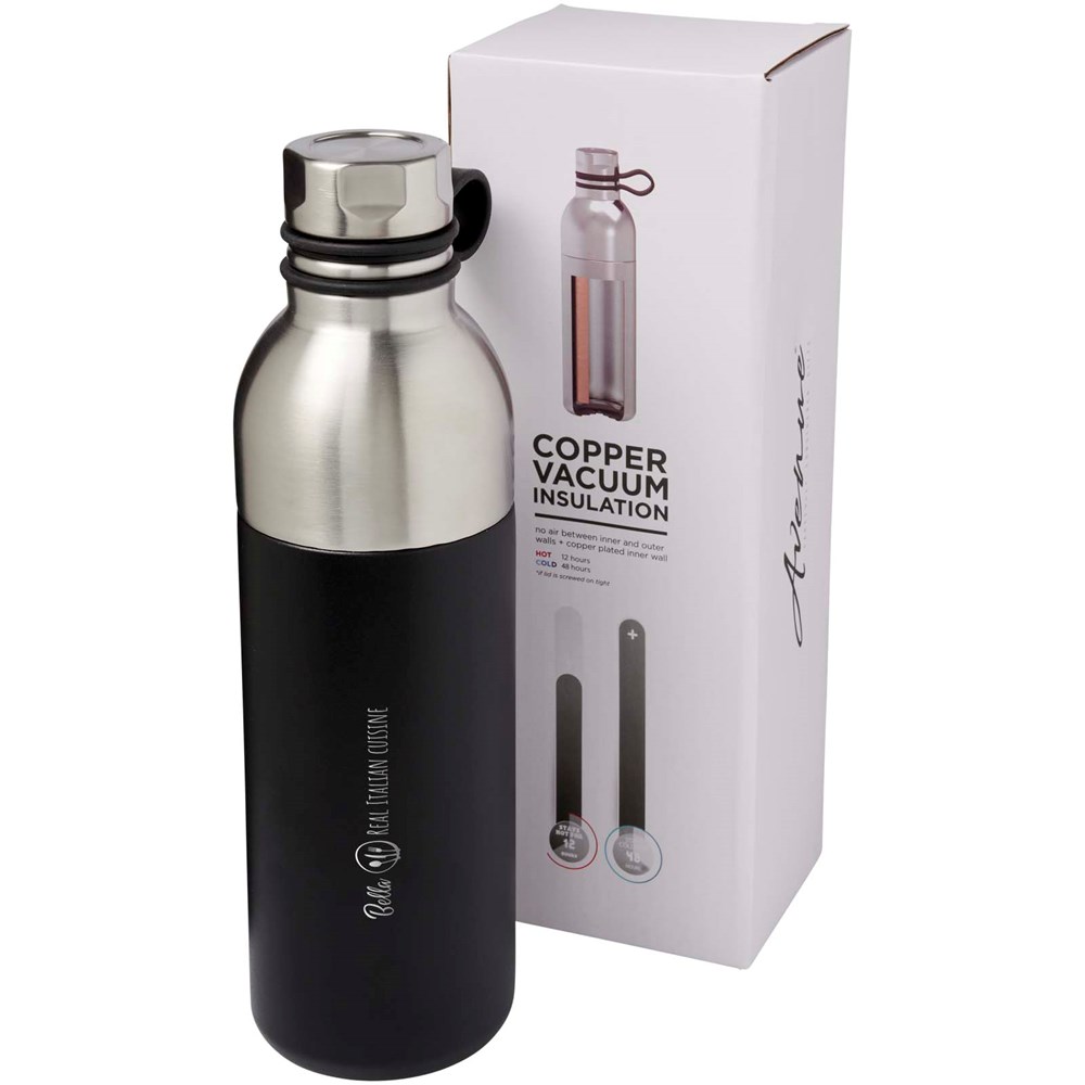 Koln 590 ml koper vacuüm geïsoleerde drinkfles