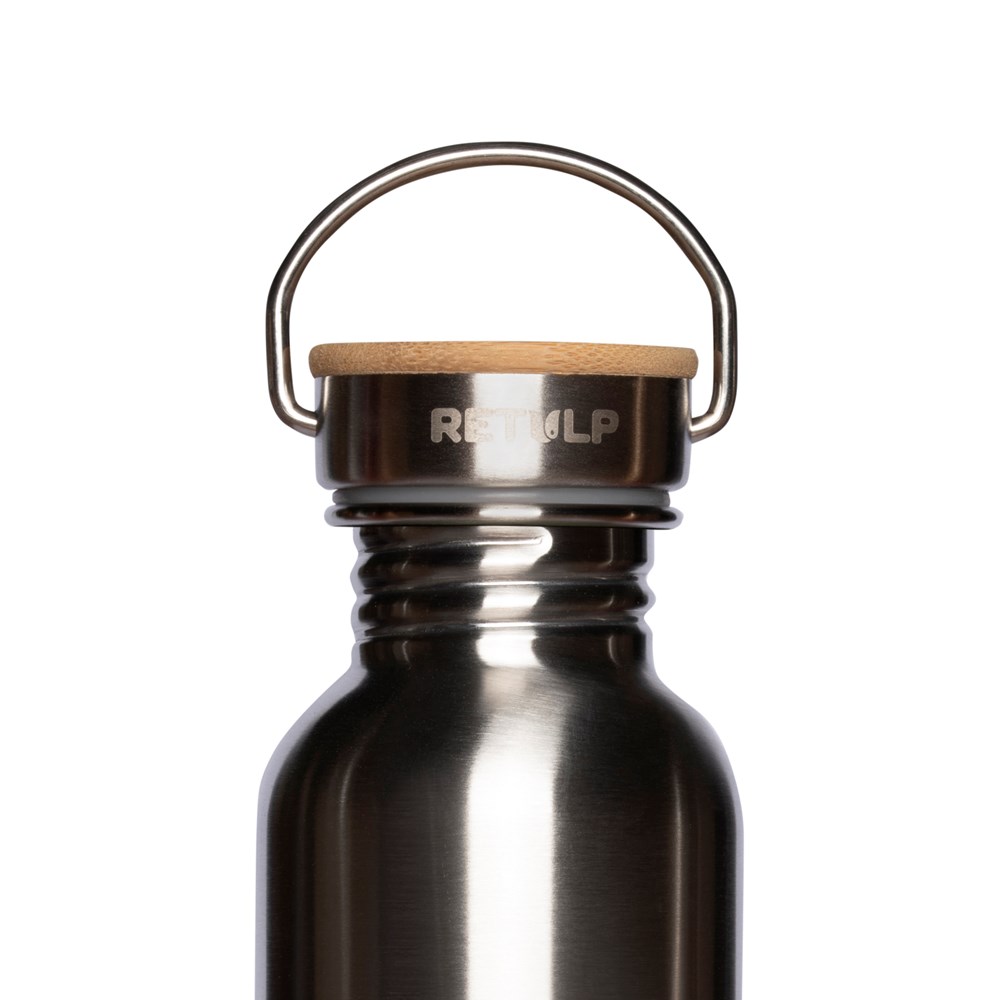 Retulp Waterfles RVS Bamboe Dop 750 ml