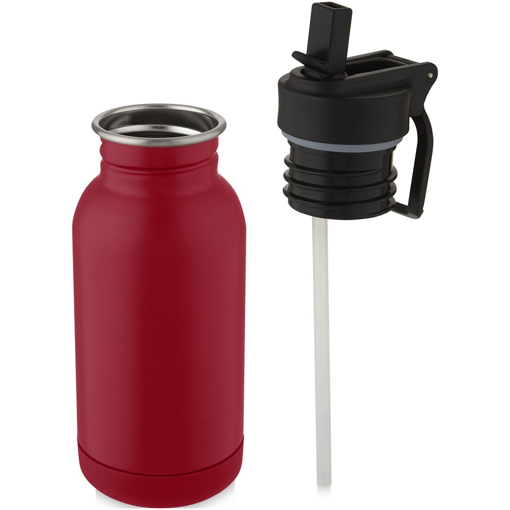 Sportfles RVS Met Rietje 400 ml