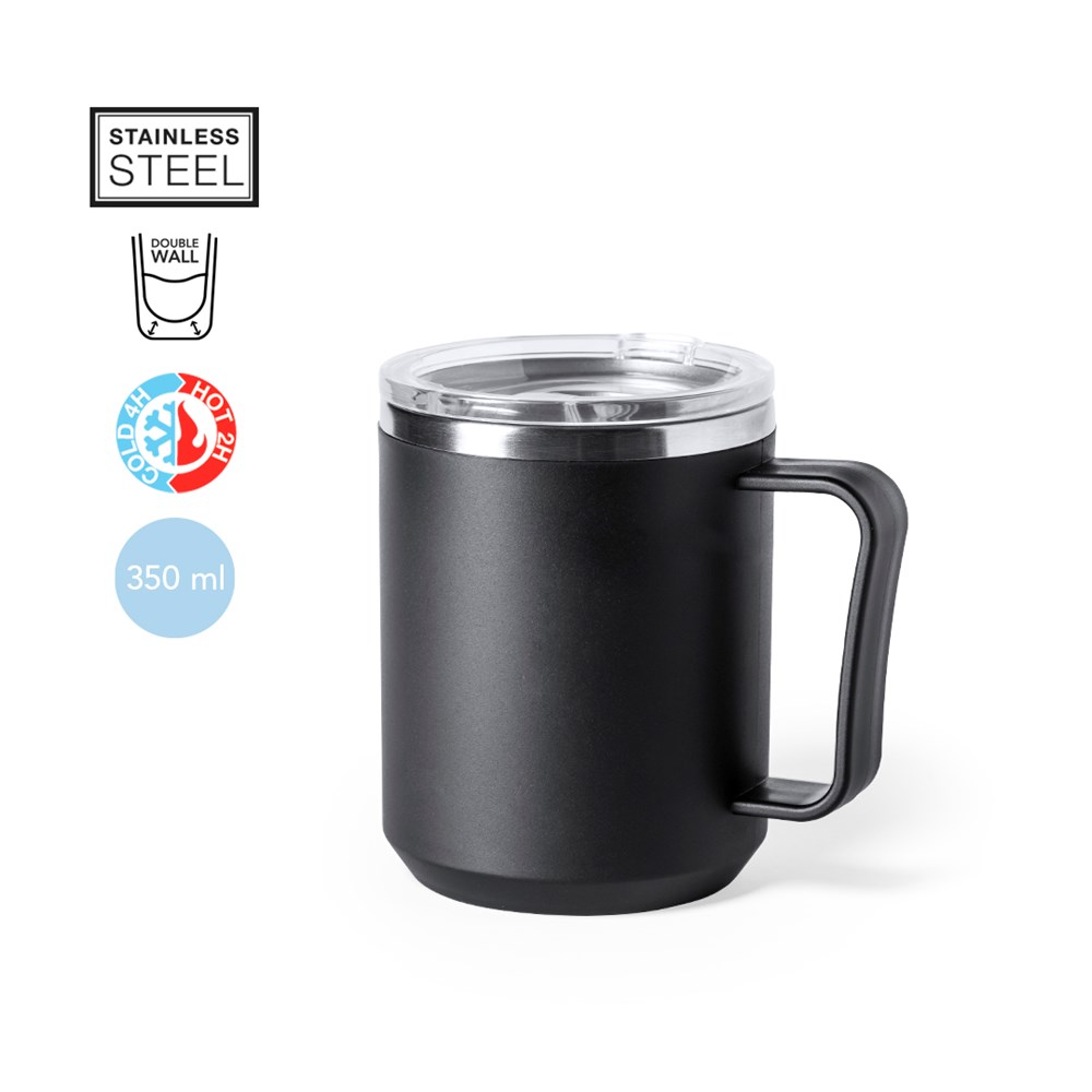 Thermosbeker RVS Koffiemok 350 ml