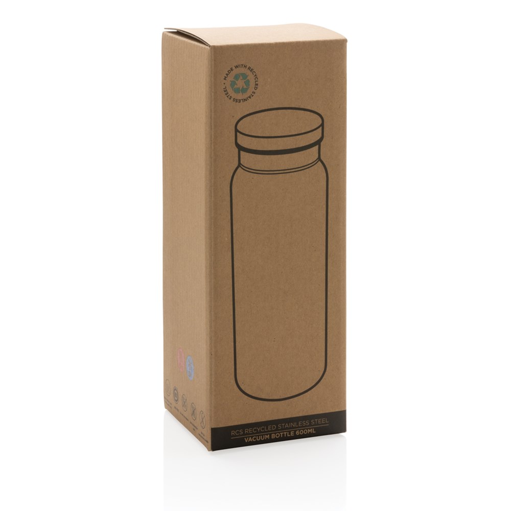 Thermosfles RCS Gerecycled RVS 600 ml