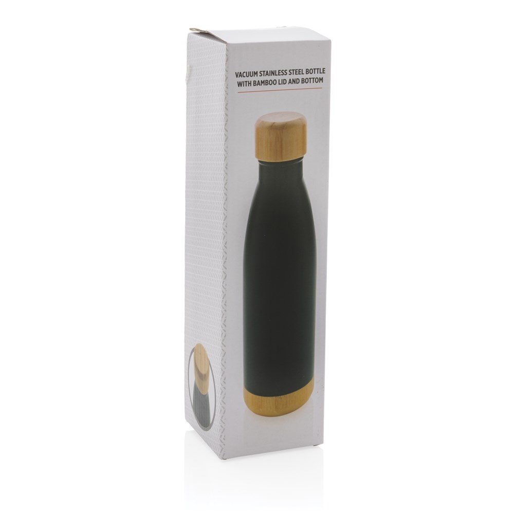 Thermosfles RVS Bamboe 520 ml