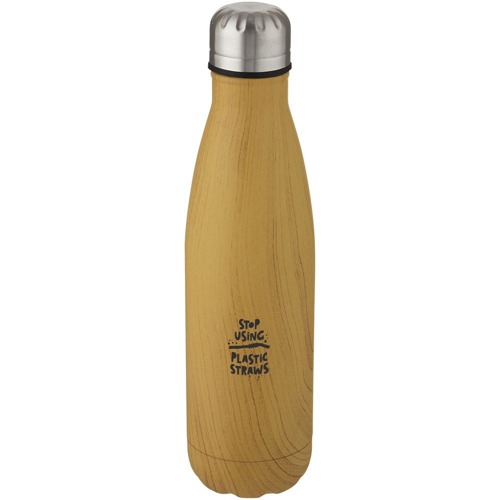 Thermosfles RVS Cove Houtprint 500 ml