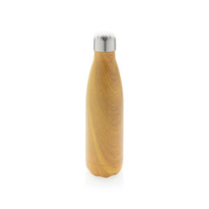 Thermosfles RVS Houtdessin 500 ml