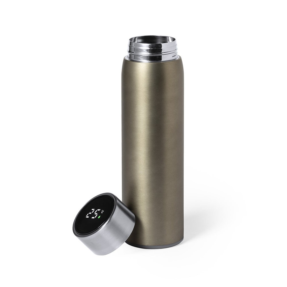 Thermosfles RVS Temperatuurmeter 500 ml
