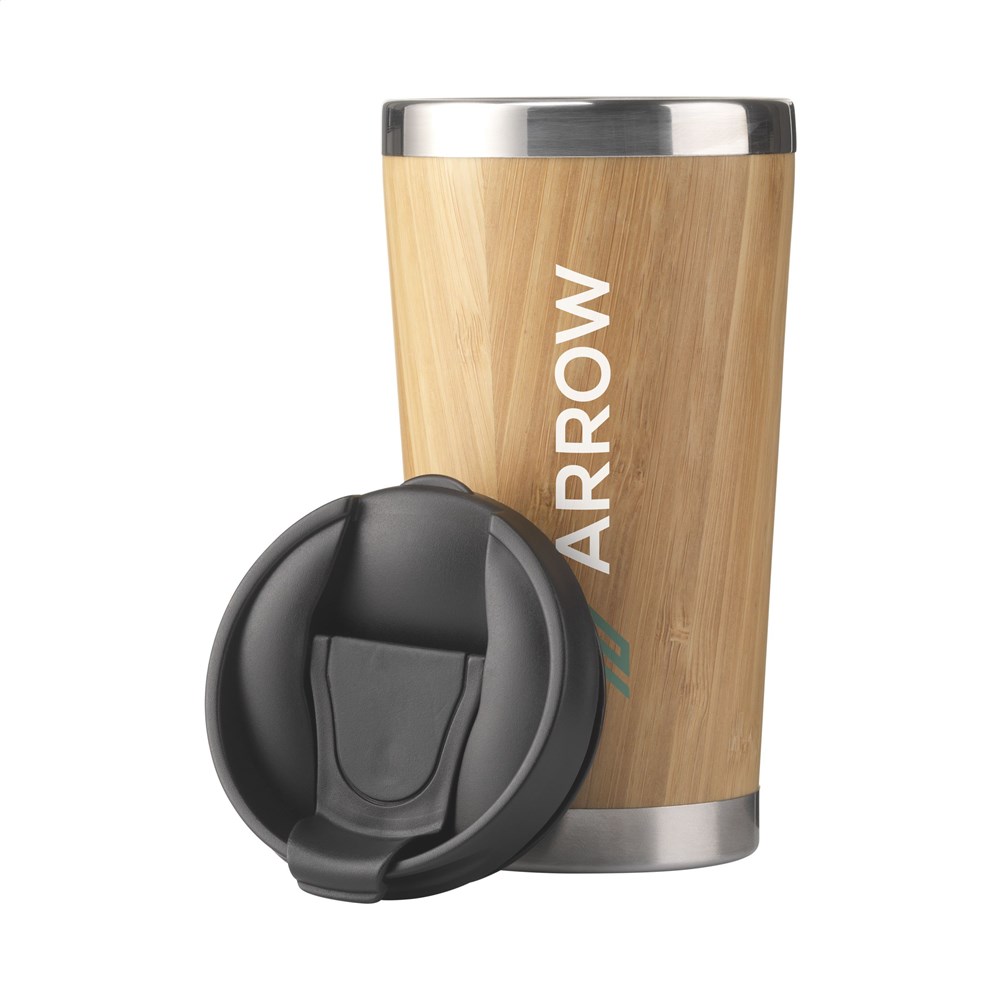 Tokyo 450 ml bamboe thermosbeker