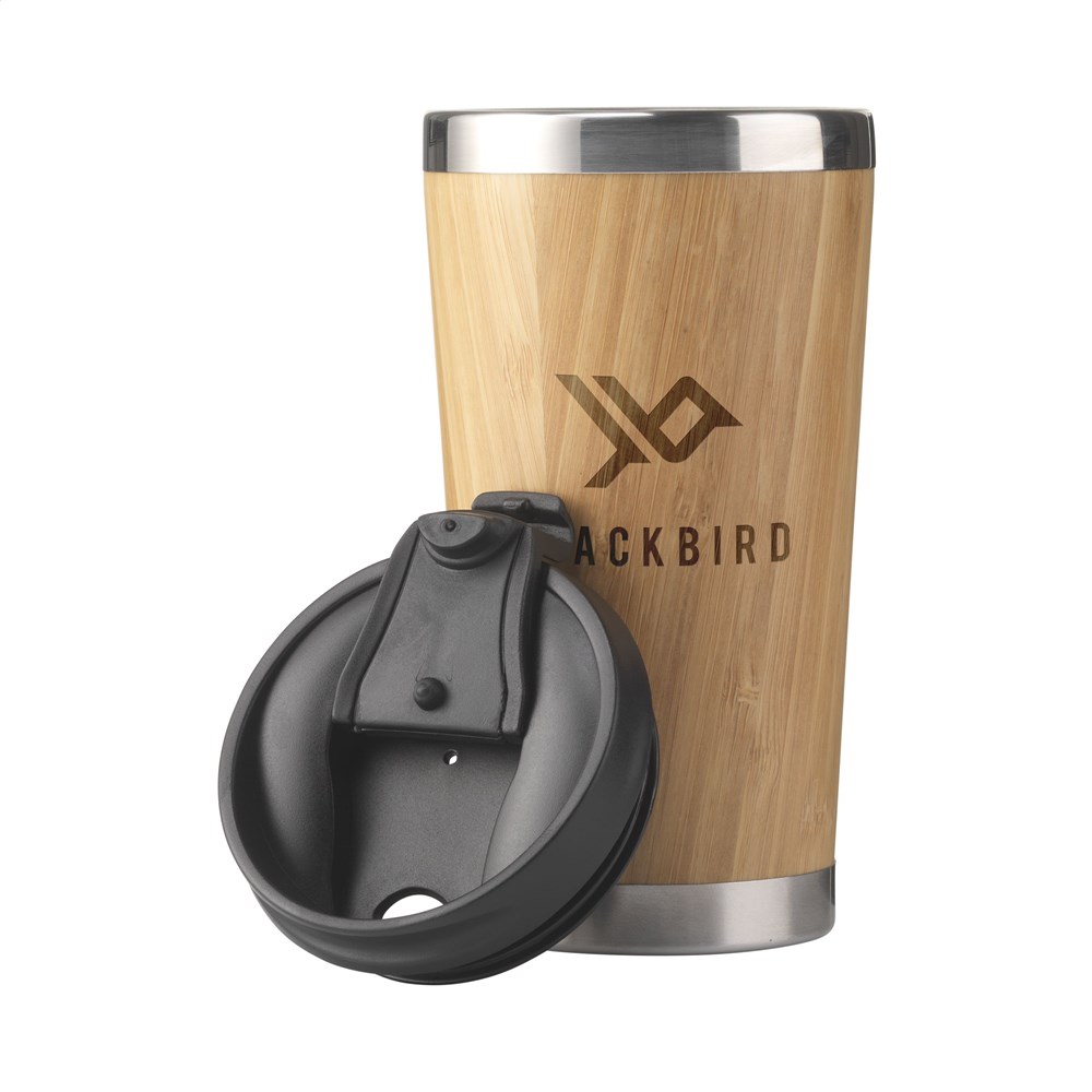 Tokyo 450 ml bamboe thermosbeker