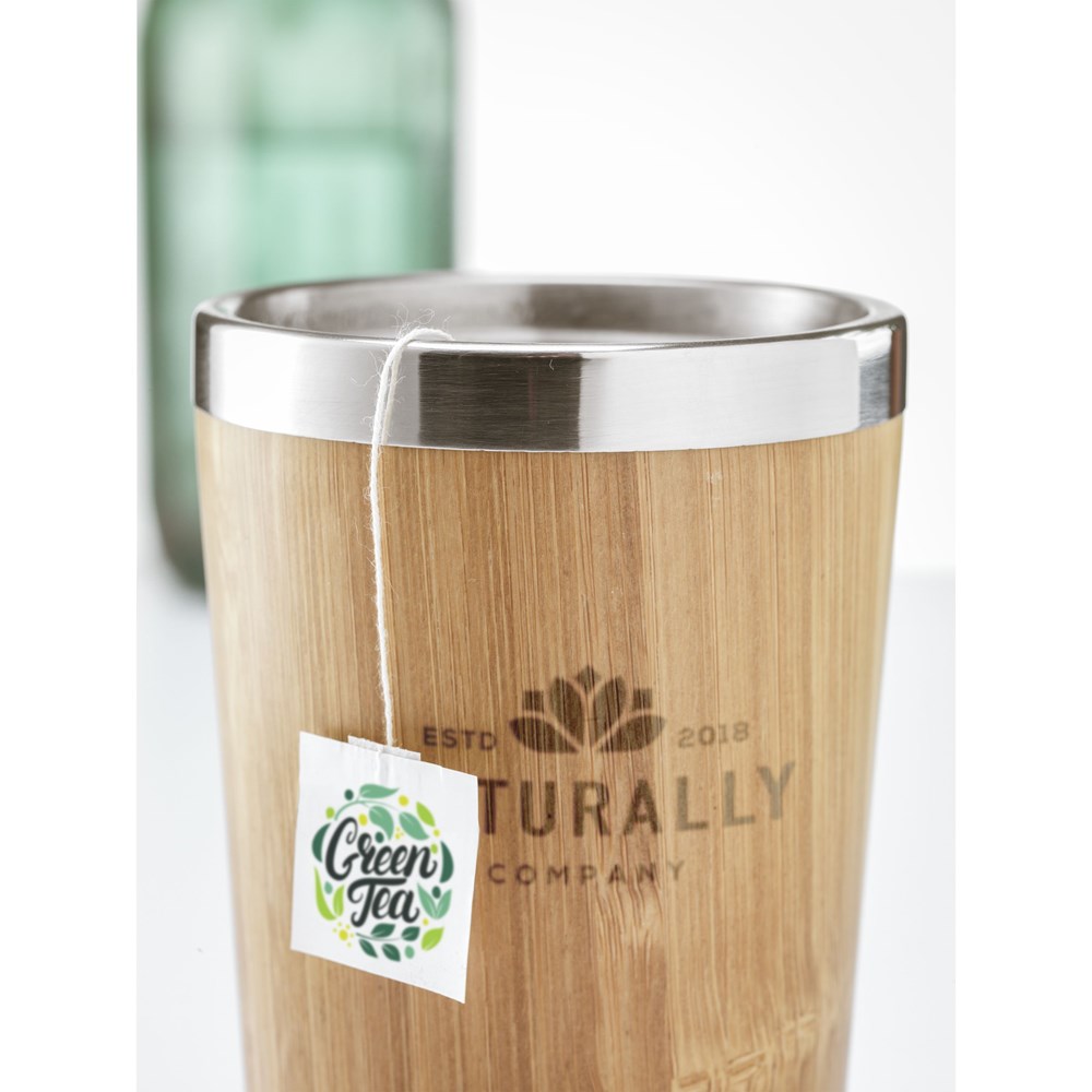 Tokyo 450 ml bamboe thermosbeker