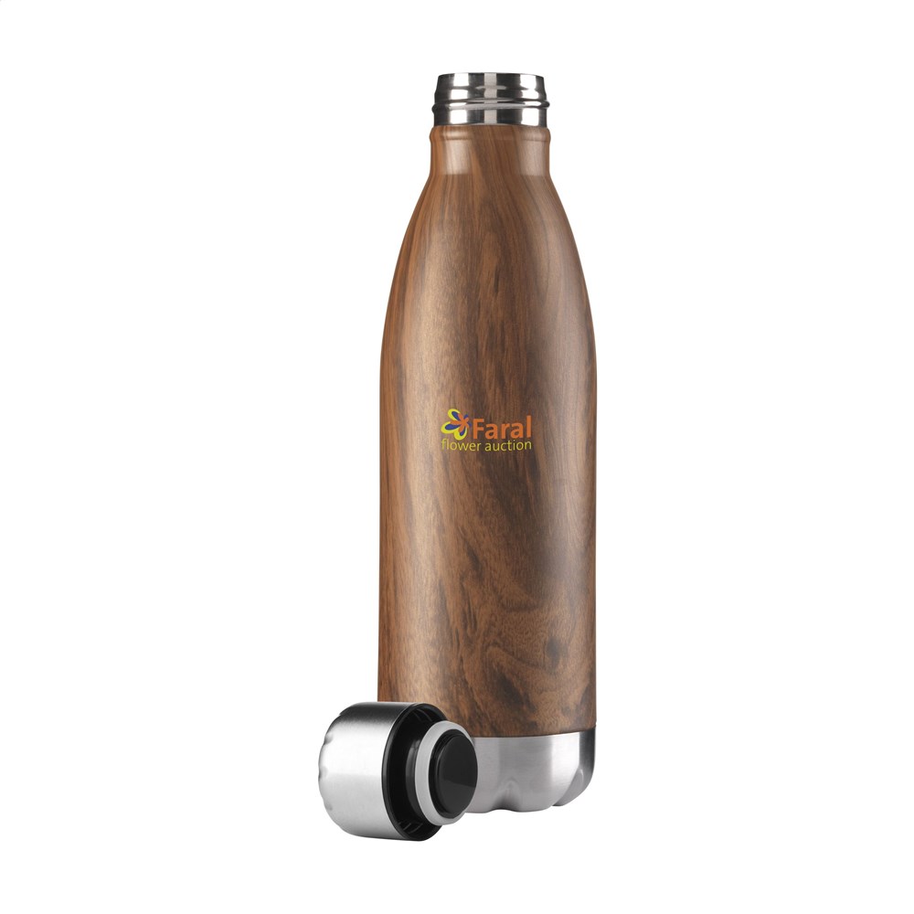 Topflask Thermosfles Wood 500 ml