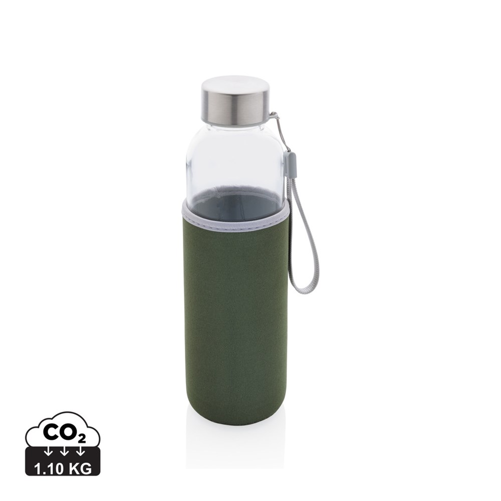 Waterfles Glas Neopreen Hoes 500 ml