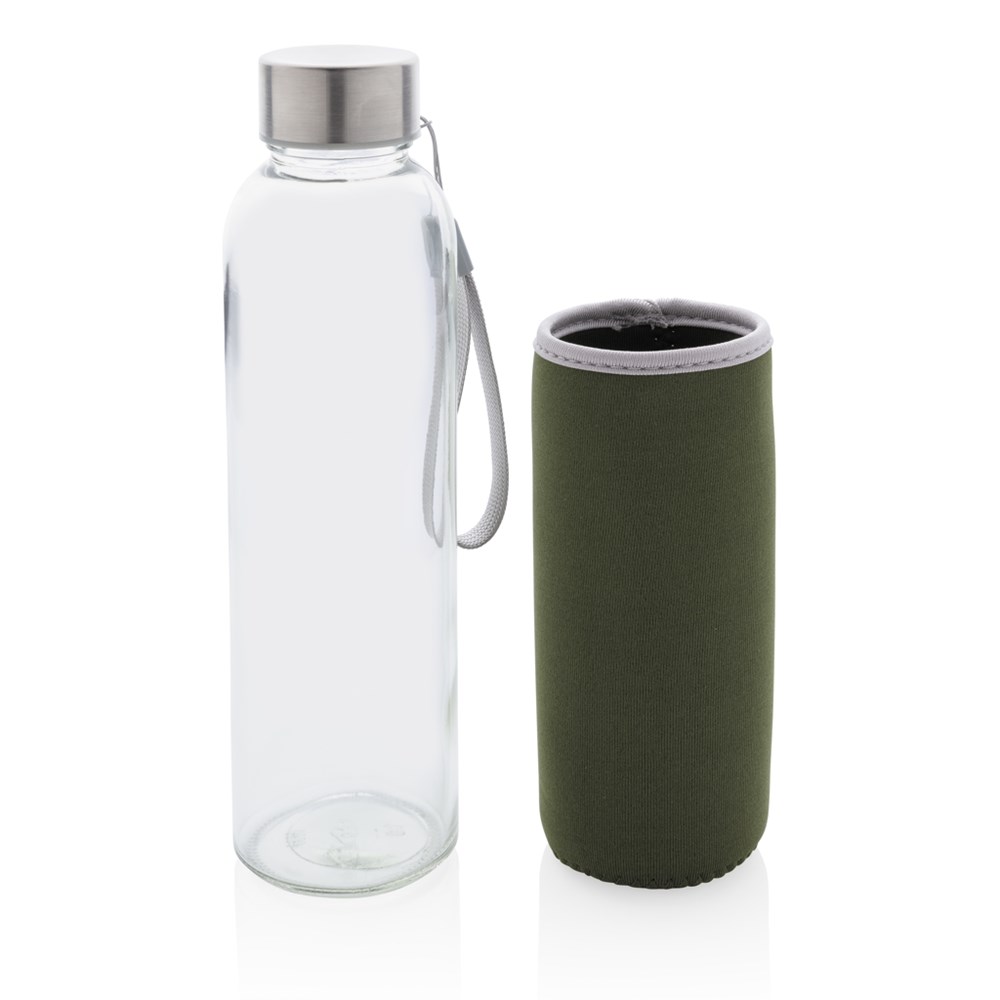Waterfles Glas Neopreen Hoes 500 ml