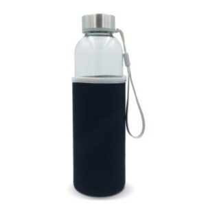 Waterfles Glas Sleeve 500 ml