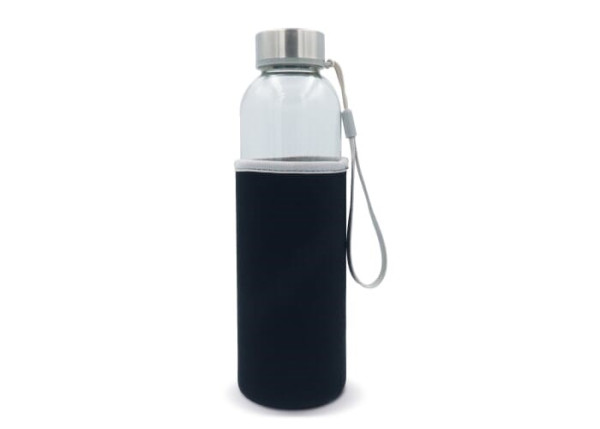 Waterfles Glas Sleeve 500 ml