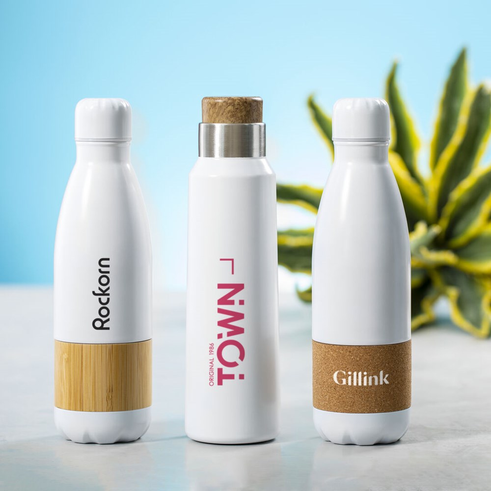 Waterfles Roestvrijstaal Kurk 750 ml