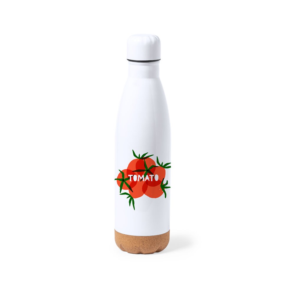 Waterfles Roestvrijstaal Kurk 750 ml