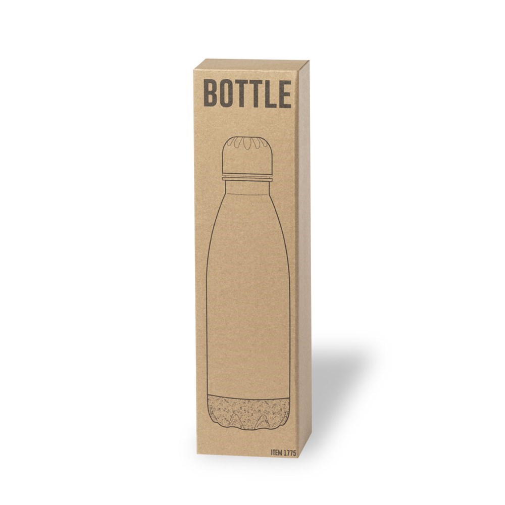 Waterfles Roestvrijstaal Kurk 750 ml