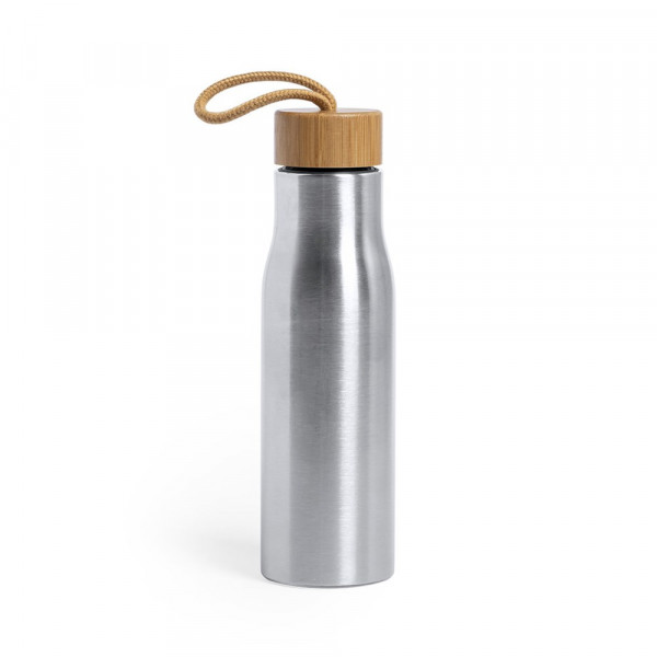 Waterfles RVS Bamboe 600 ml