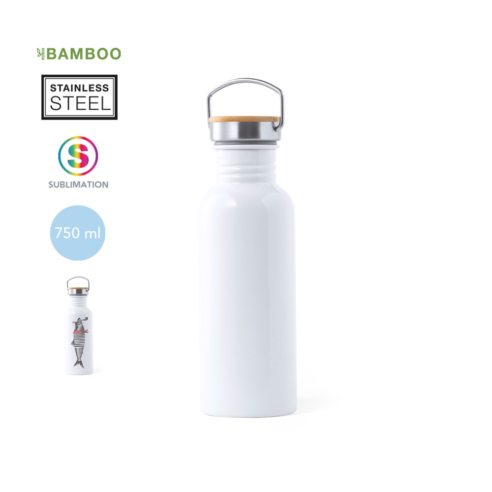 Waterfles RVS Sublimatie 750 ml
