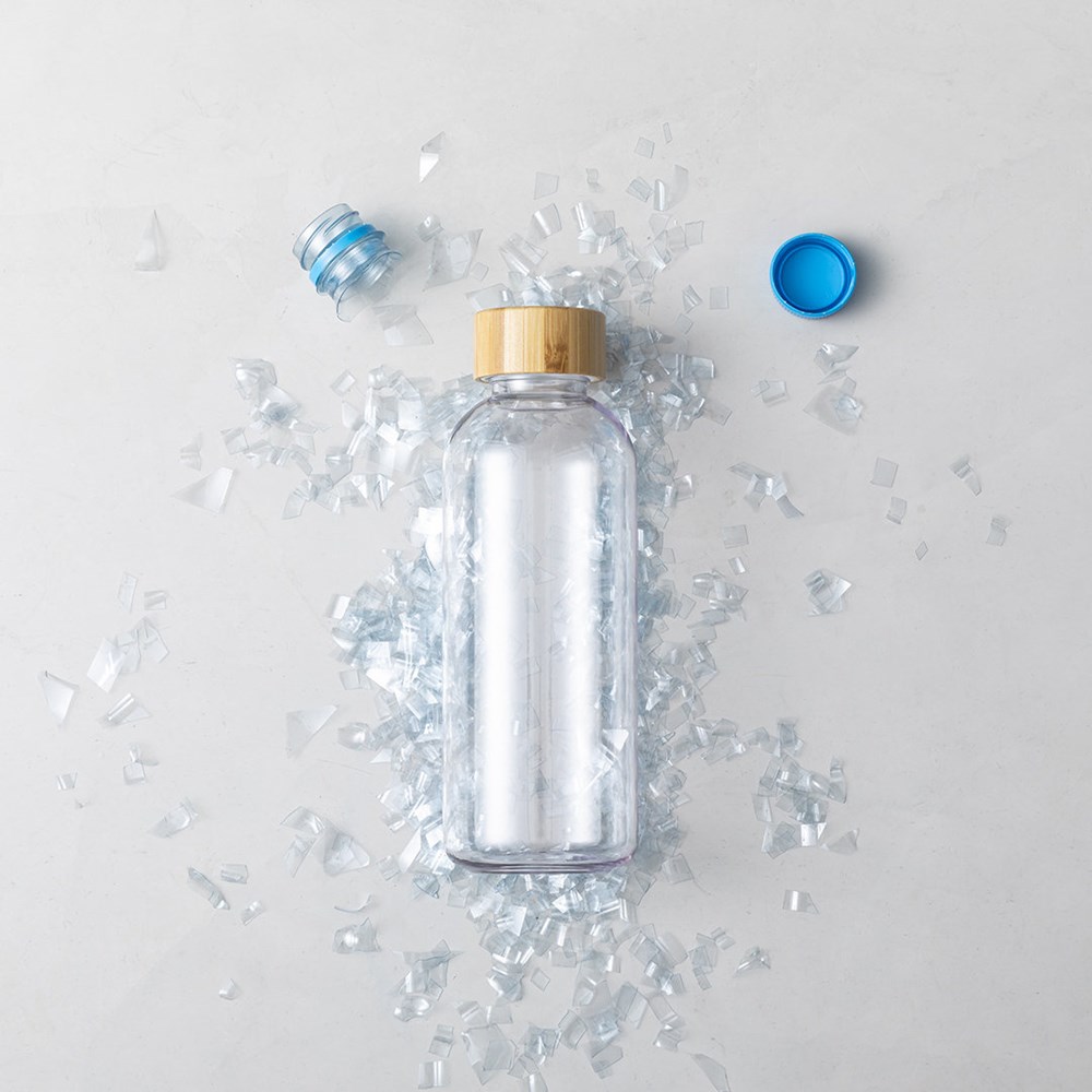 Waterfles Solarix Gerecycled Plastic 600 ml