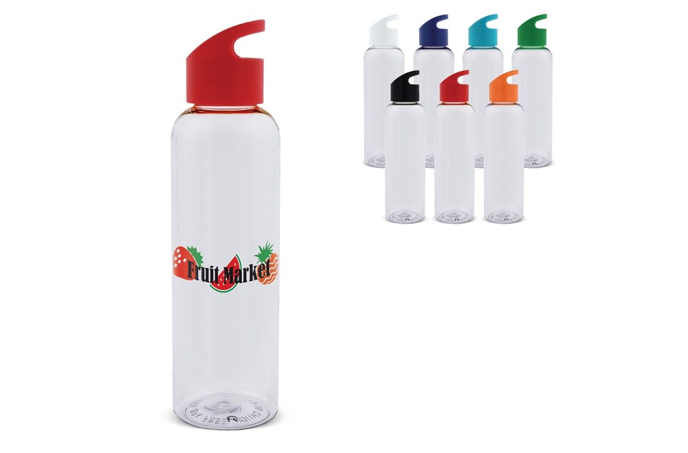 Waterfles Transparant Gerecycled PET 600 ml