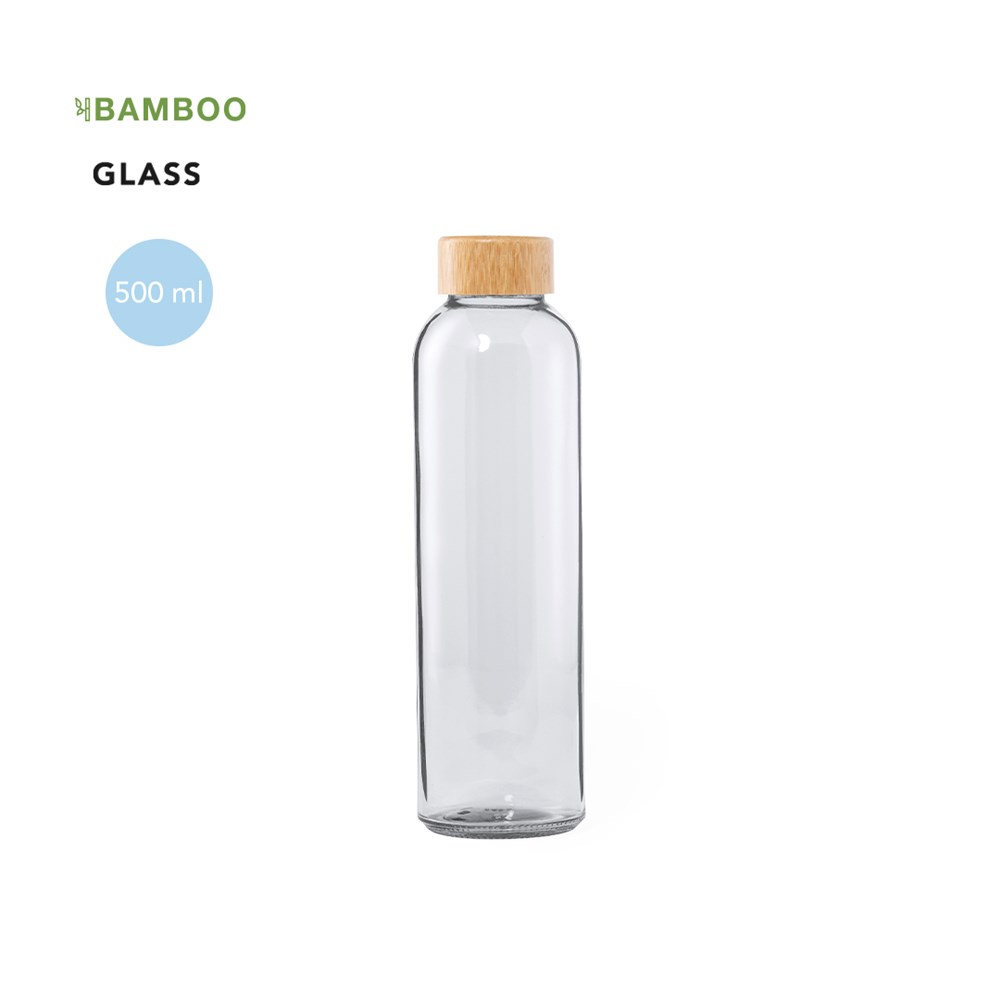 Waterfles Transparant Glas 500 ml