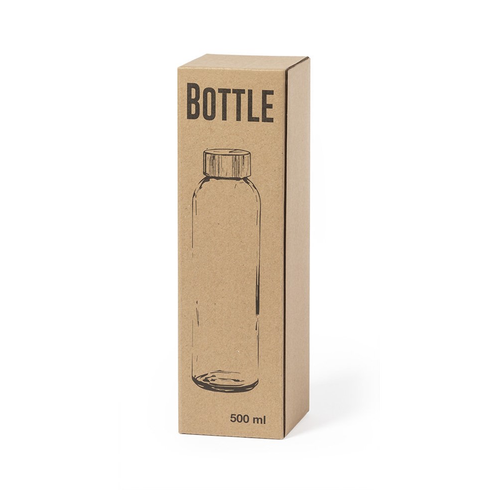 Waterfles Transparant Glas 500 ml